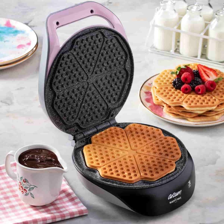 ARZUM AR2033 Waffy Max Waffle Makinesi - Candy - Thumbnail