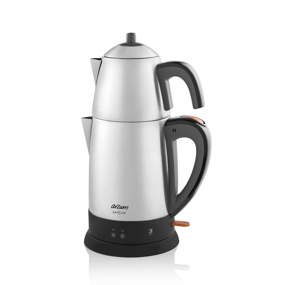 Arzum Çaycı Lux Çay Makinesi - Paslanmaz Çelik - Thumbnail