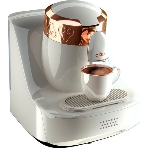Arzum Okka OK001 Otomatik Türk Kahve Makinesi – Beyaz - Thumbnail