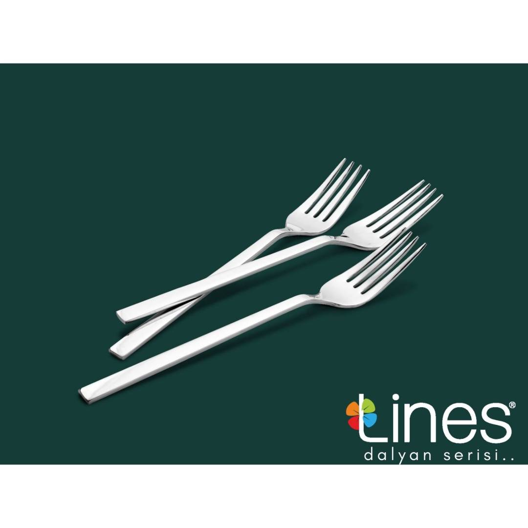 Lines Dalyan 6 Lı Tatlı Çatalı - 6 Parça