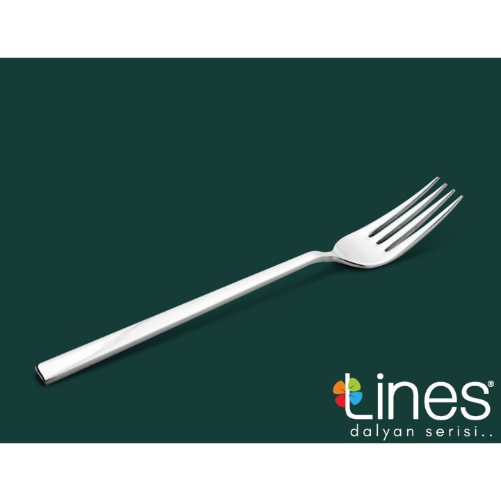 Lines Dalyan 6 Lı Yemek Çatalı - 6 Parça - Thumbnail