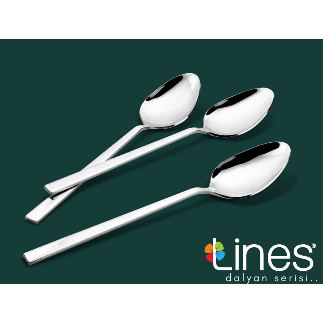 Lines Dalyan 6 Lı Yemek Kaşığı - 6 Parça