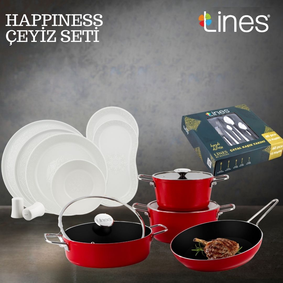 Lines Happiness Çeyiz Seti - 95 Parça