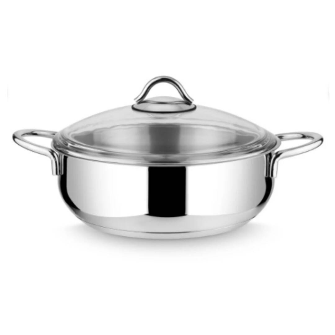 Lines Pırıl 8 Parça Çelik Tencere Seti + Aycan Orta Boy Çaydanlık | Paslanmaz Mutfak & Çeyiz Seti Metal Kulp - 6