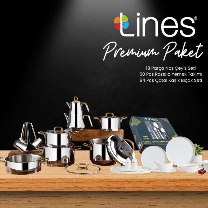 Lines Premium Mutfak Paketi *Reklam Ürünü - Thumbnail
