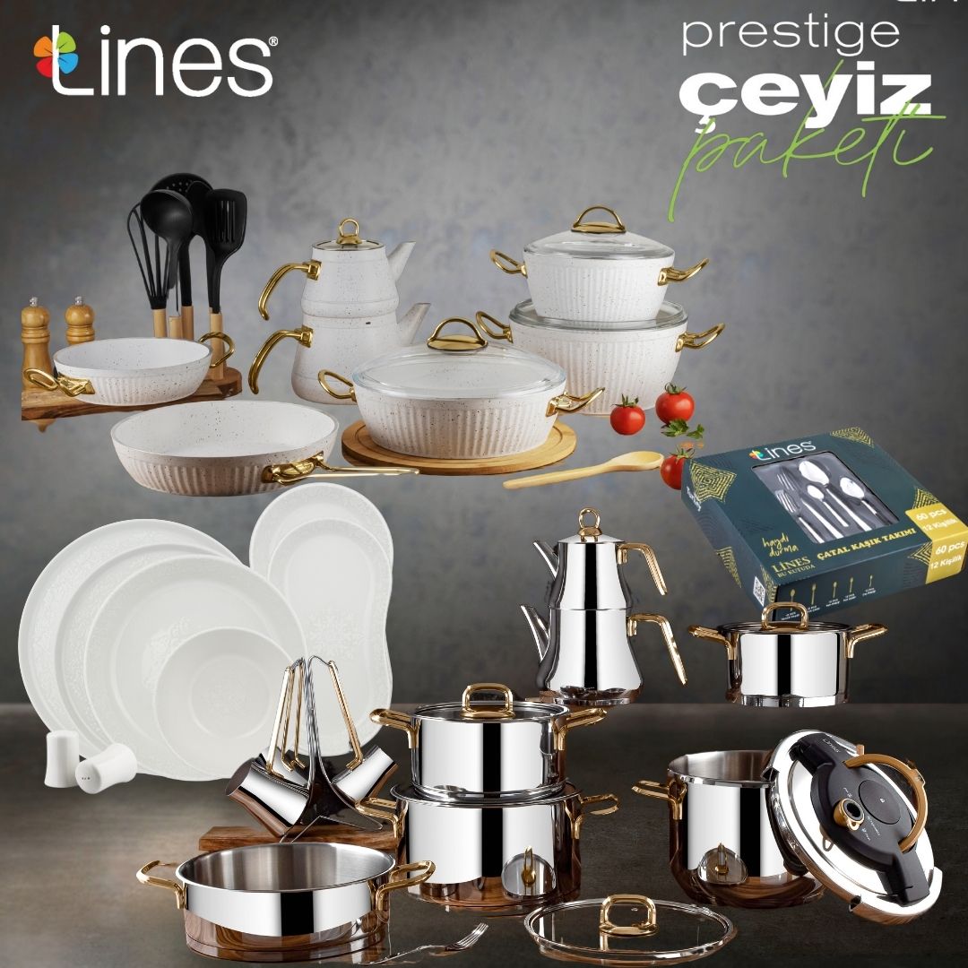 Lines Prestige Çeyiz Paketi - 151 Parça