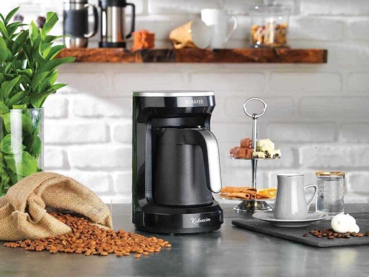 Schafer Kahvecim Kahve Makinesi Siyah - Thumbnail