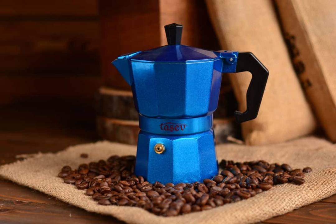 Taşev Piccolo Mavi Moka Pot