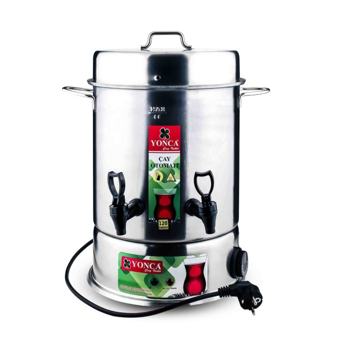 Yonca Elektrikli Semaver Çelik Çay Otomatı - Yonca